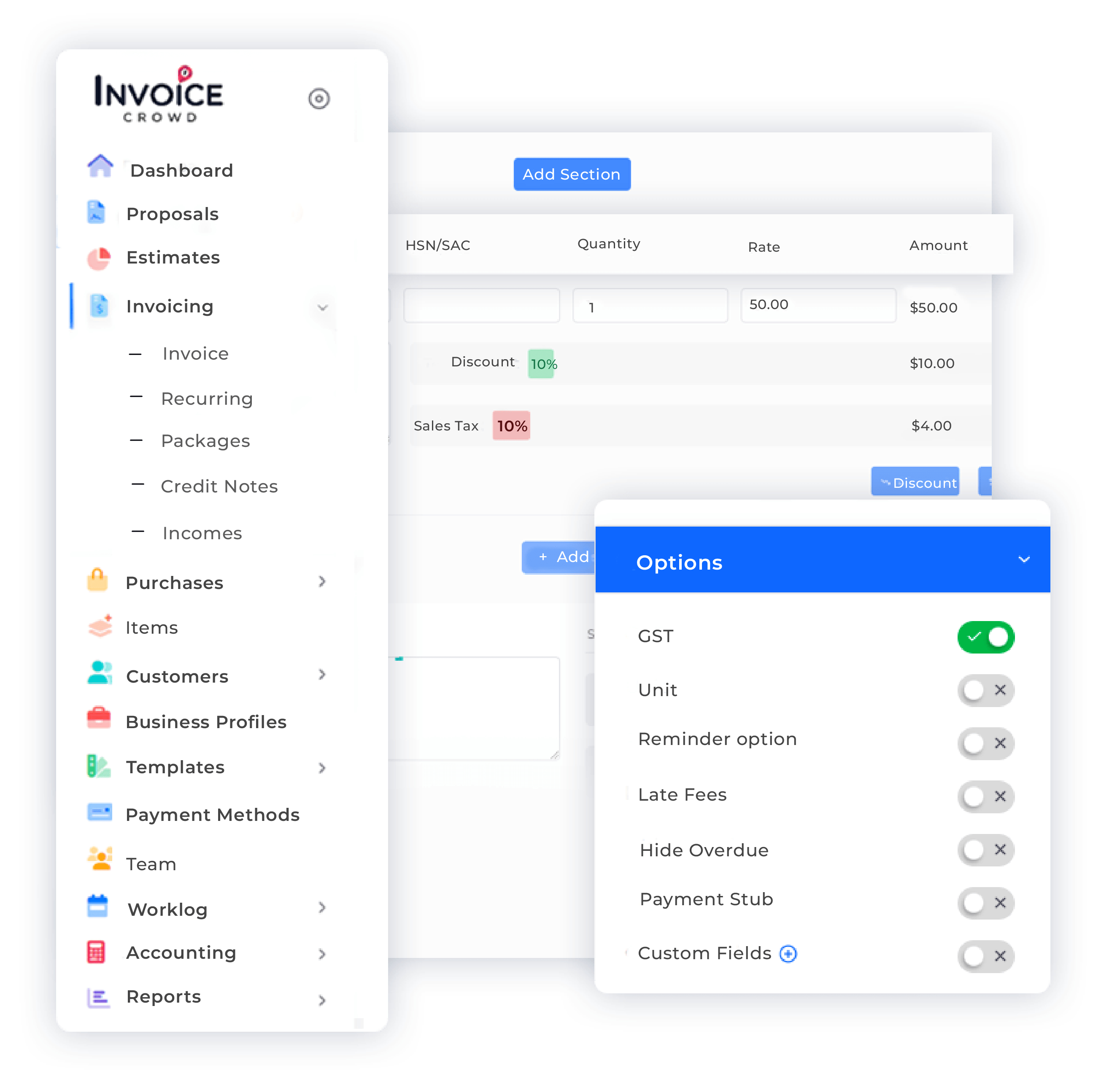 Entity Specific Invoice Billing