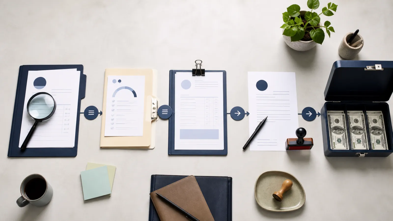 Editorial visual for The Accounts Receivable Process From Credit Check to Cash