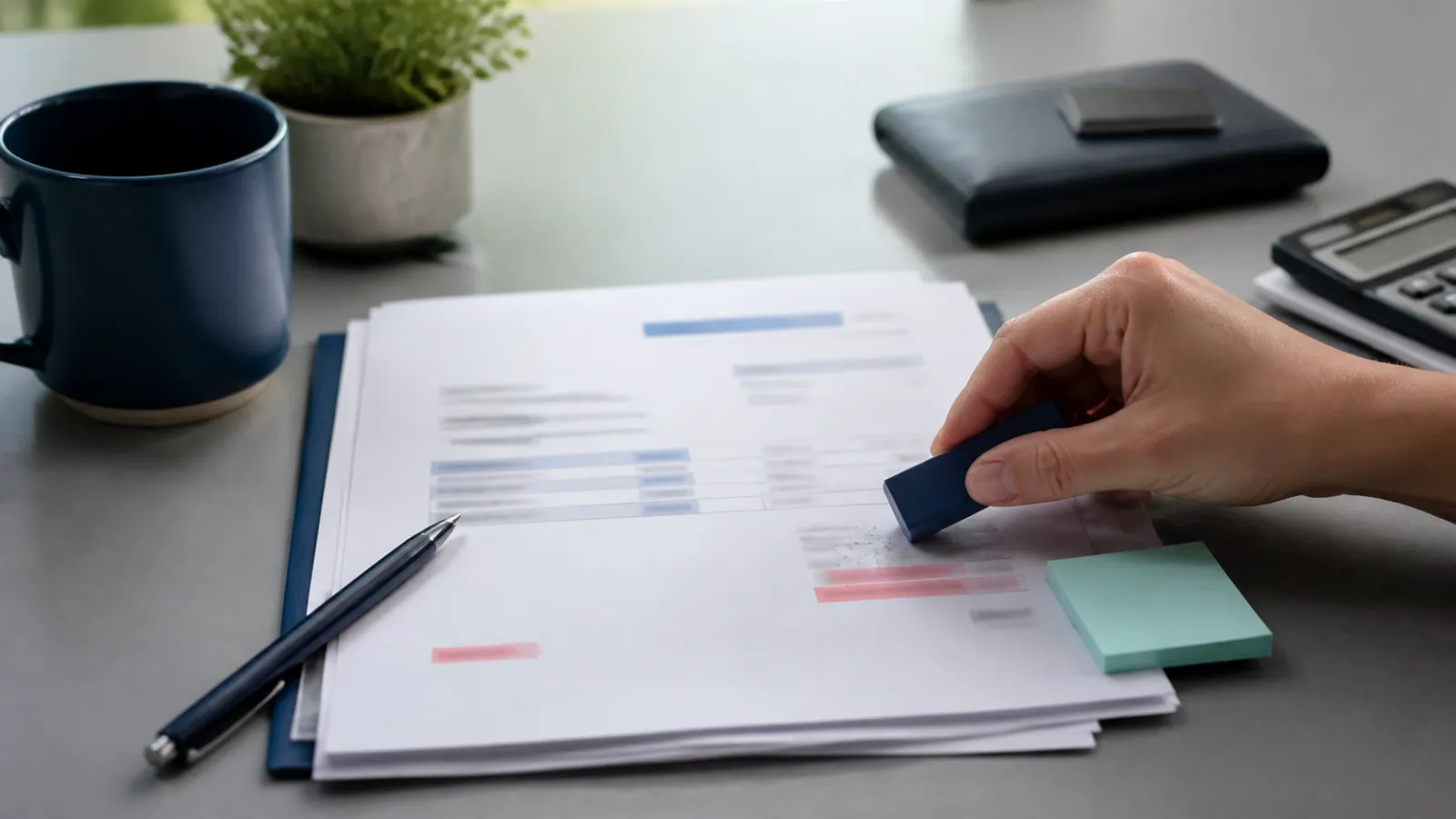 Editorial visual for How to Correct an Invoice Mistake Without Breaking Your Records