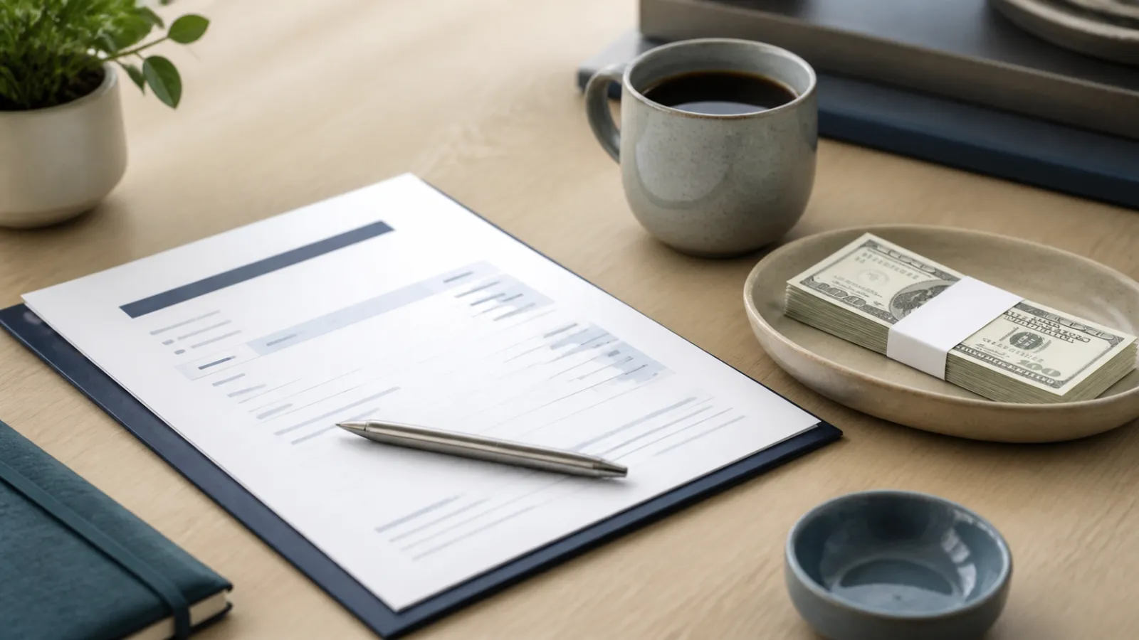 Editorial visual for How to Invoice a Deposit Before Work Starts
