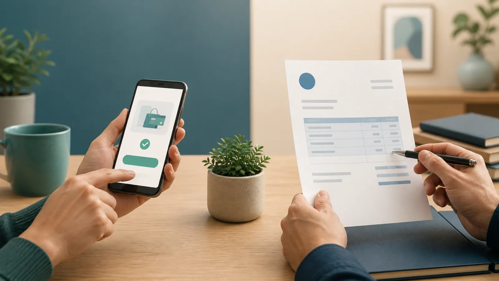 Editorial visual for Payment Link vs Invoice: When Should You Send Each?