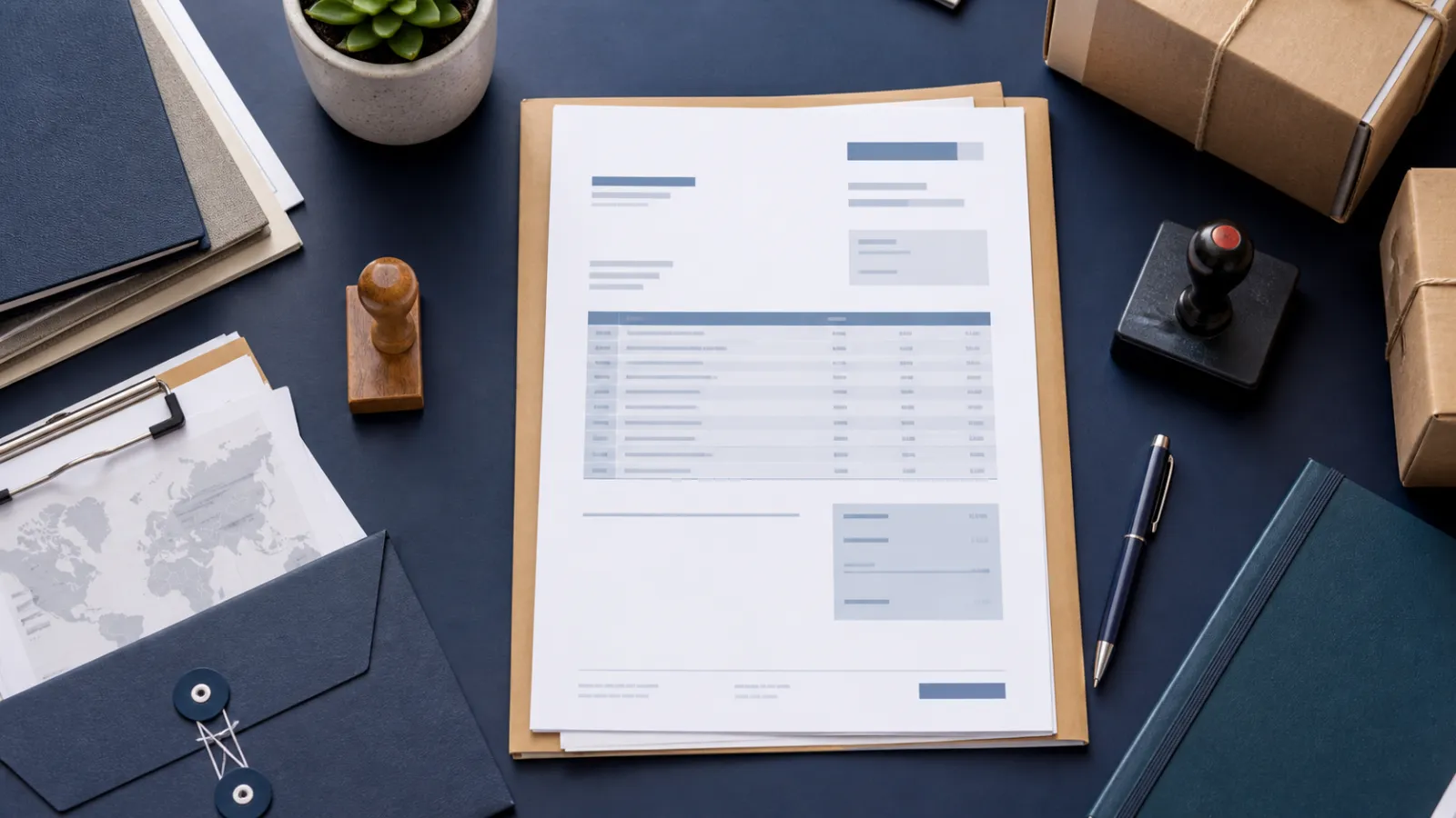 Editorial visual for What Is a Commercial Invoice? Required Fields and Example